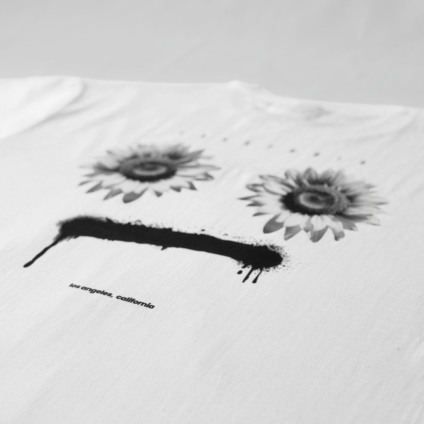 white tee