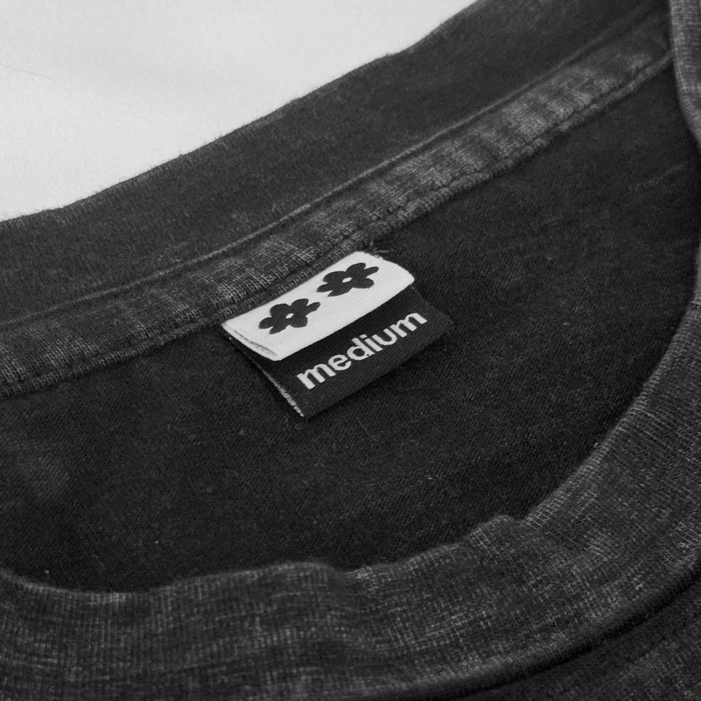 charcoal tee