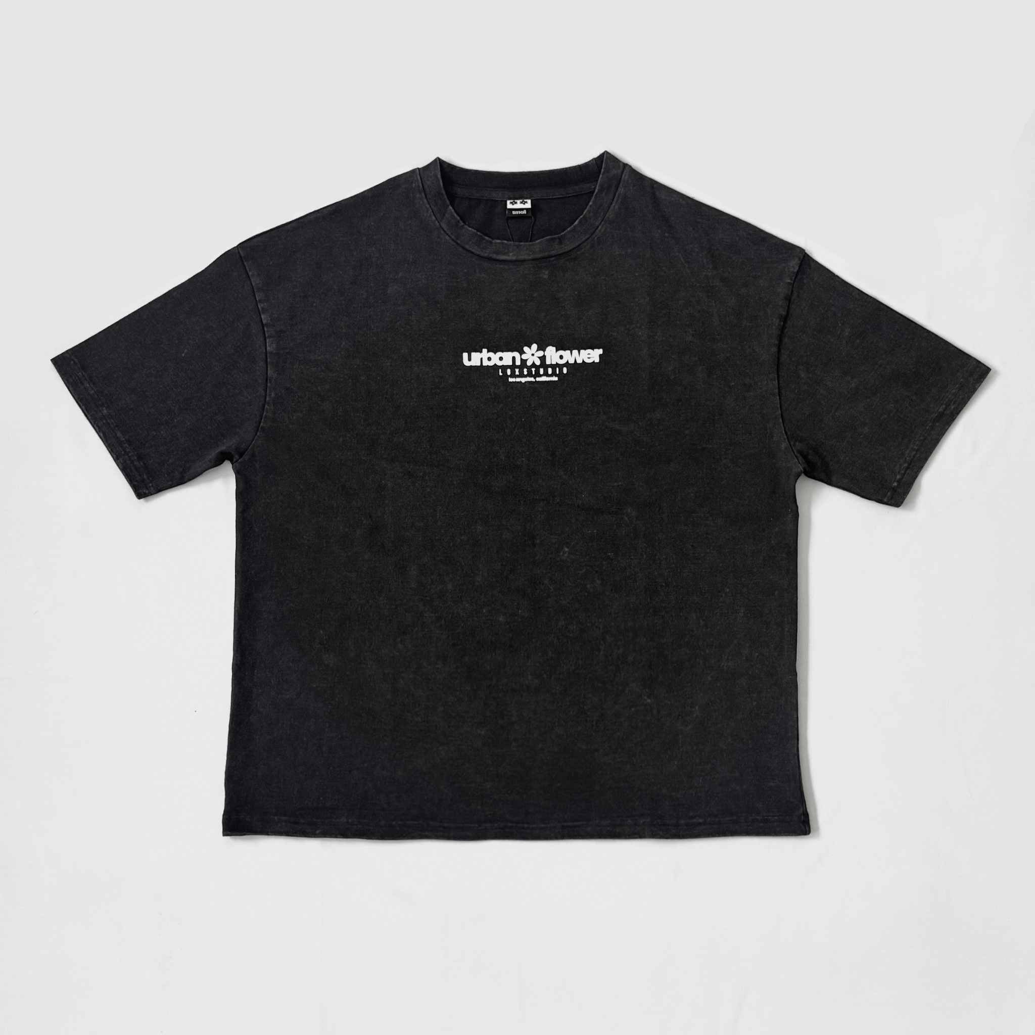Acid wash graphic tee - Urban Flower – LGXstudio