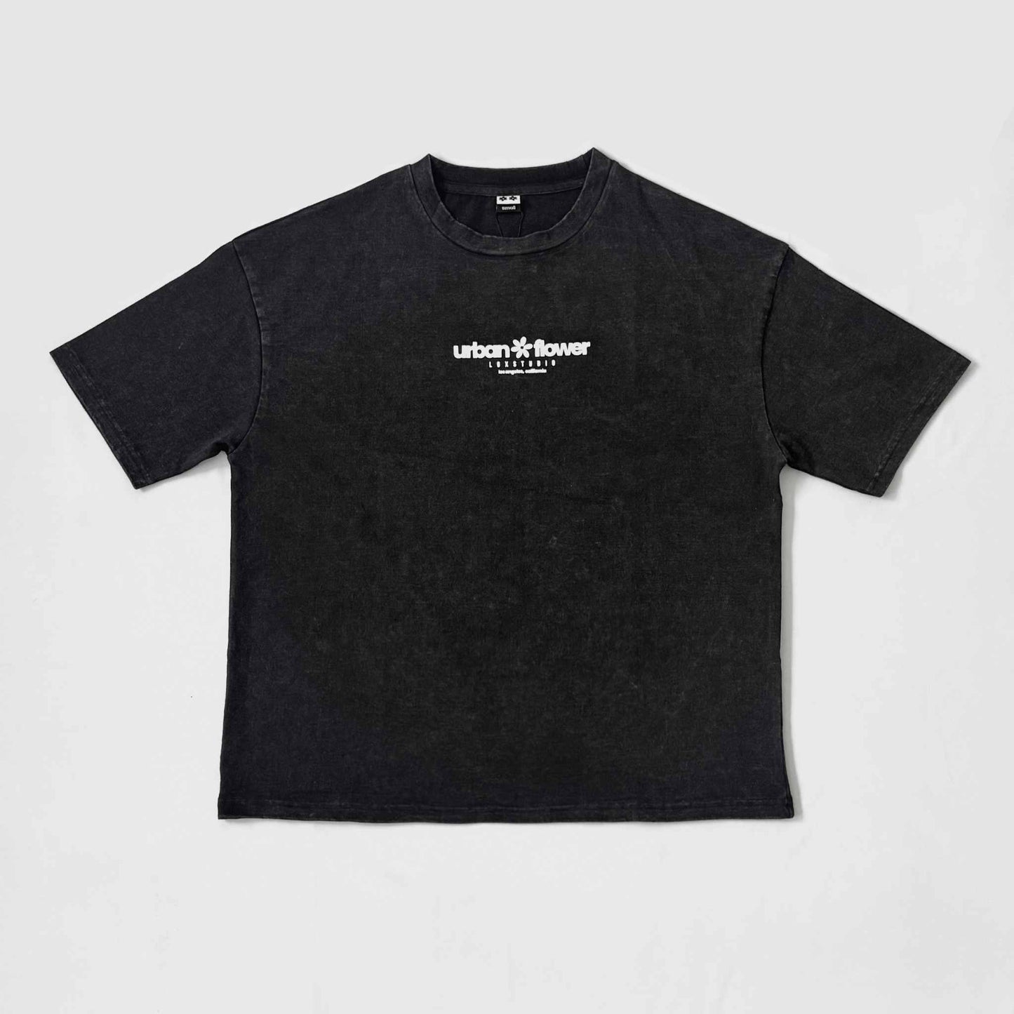 charcoal tee