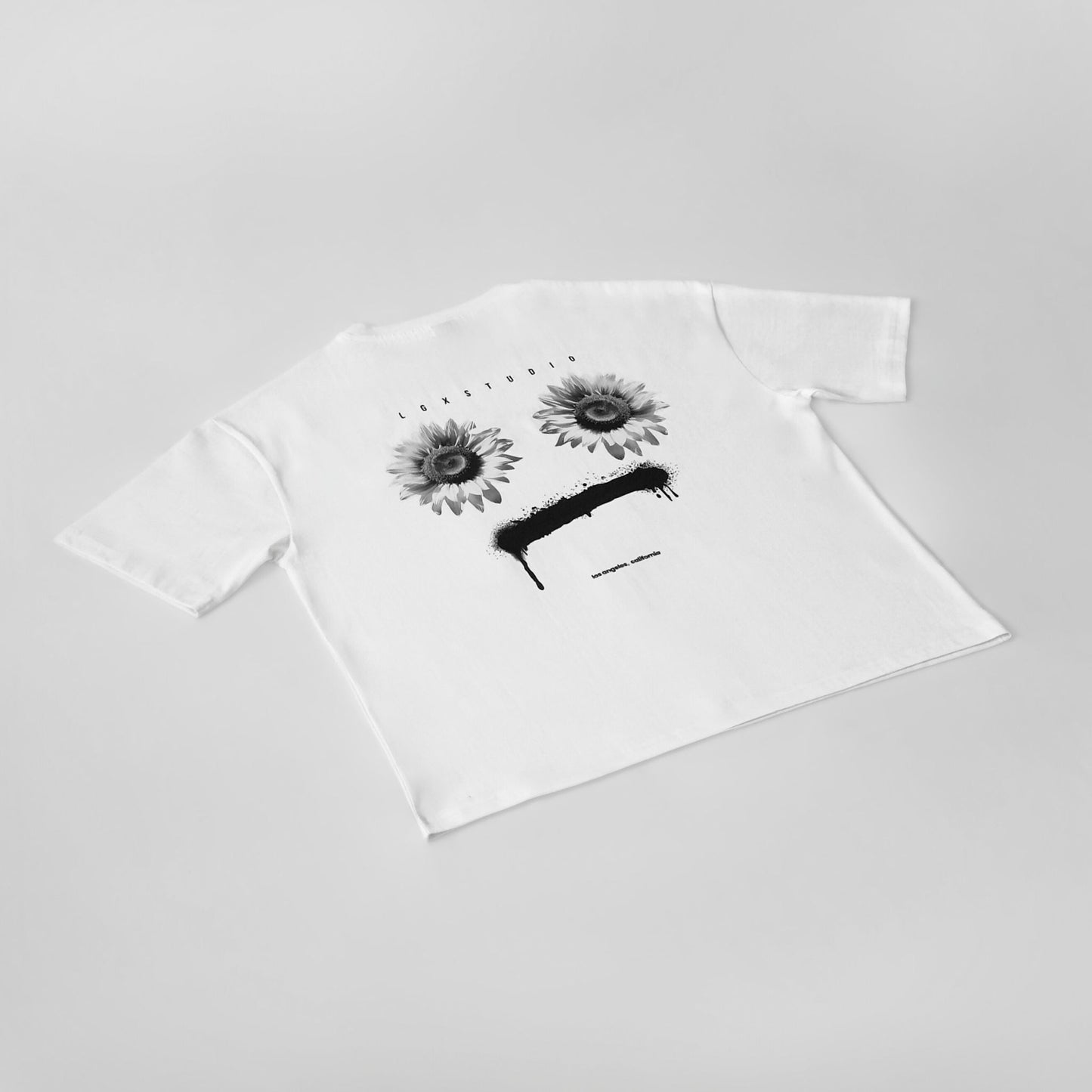 white tee