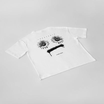 white tee